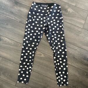 Outdoor voices polka dots legging size S